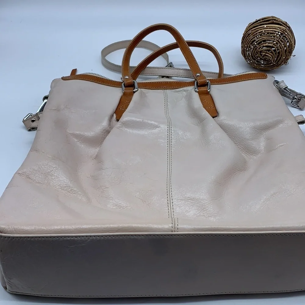 Nicoli Made in Italy leather convertable bag - Picture 7 of 10